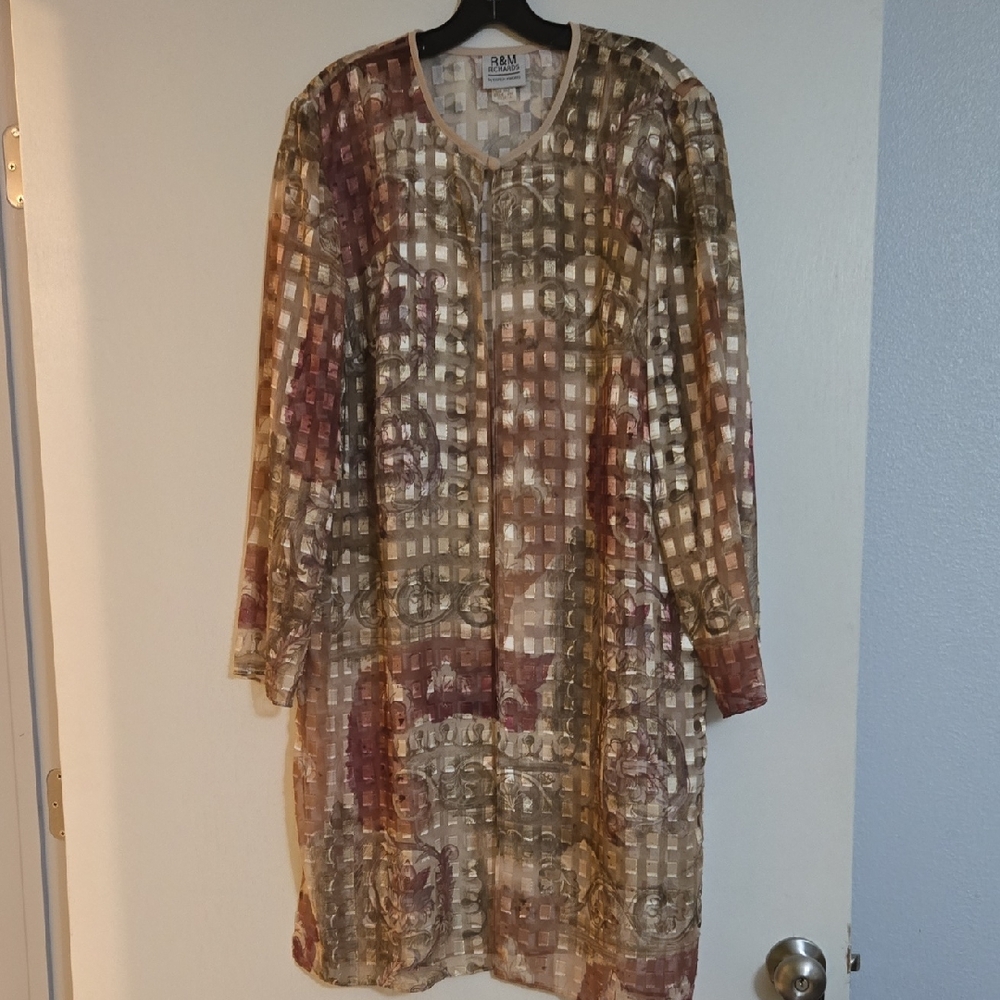 R&M Richards Multicolor Long Sleeve Top